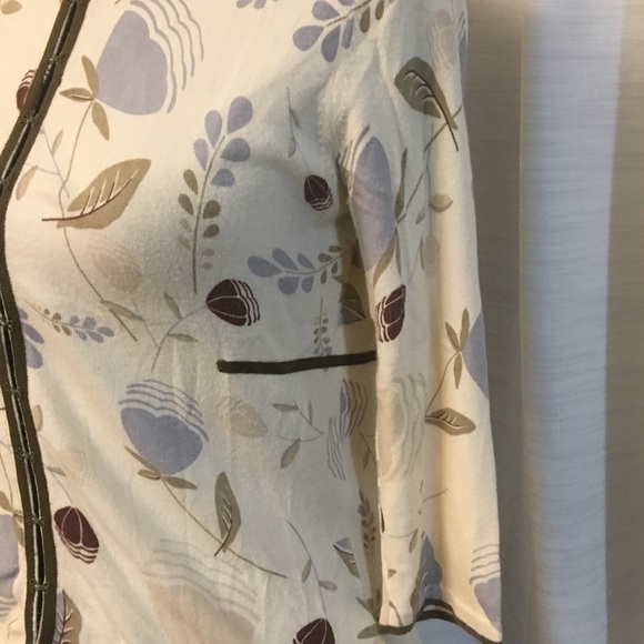 Easel cardigan M with sweater top S - Picture 2 of 8